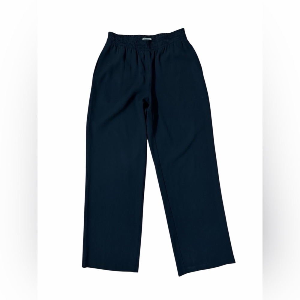 Babaton Parker Palazzo Wide-Leg Pants Black | Minimal Chic | Size S - Picture 2 of 9